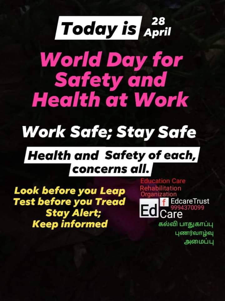 World Day for Safety and Health at Work 2021